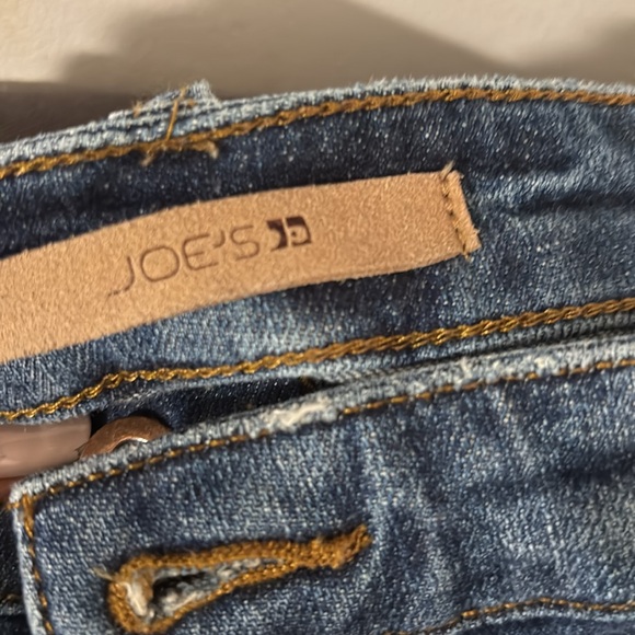 Joe’s BOYFRIEND SLIM CROP Kency Wash Distressed Denim Jeans size 29 - Picture 3 of 6